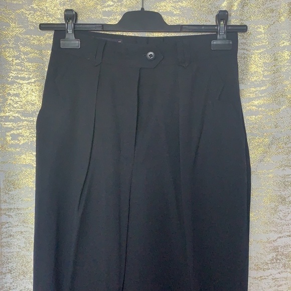 Vintage🧚♀️Escada By Margaretha Ley Navy Blue 100% Pure Wool Pants Size 38 - Picture 5 of 15